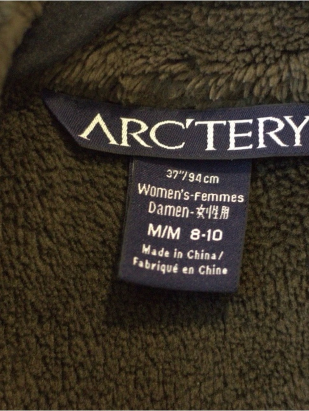 Vintage Arc'teryx Hyllus Jacket Olive Softshell Jacket Womens Medium - Picture 2 of 6